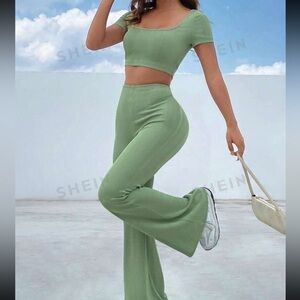 SHEIN green set